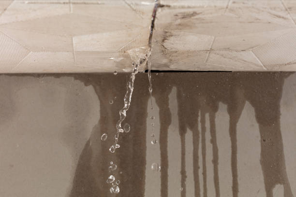 Professional Sewage Cleanup technician working in Worcester, MA